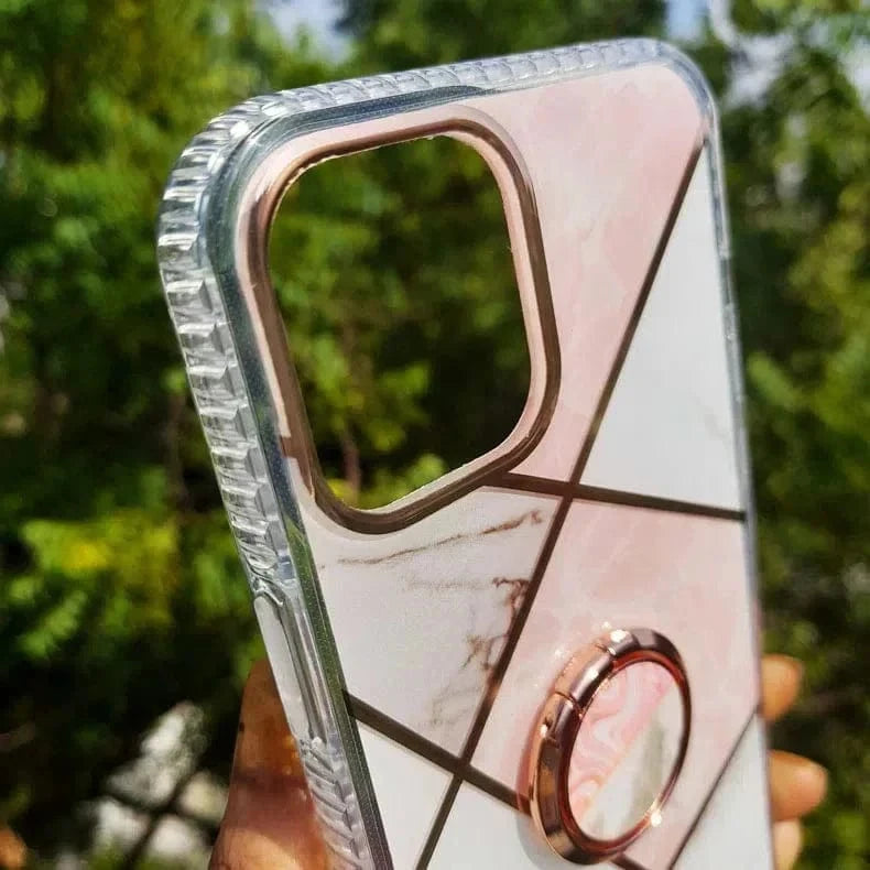 TPU Edges Glossy Marble Texture Hard Case for iPhone 11 - Ktusu