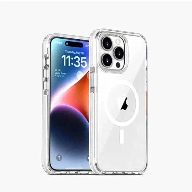 TPU+PC Magsafe Transparent Hard Case for iPhone 16 Pro Max - Ktusu