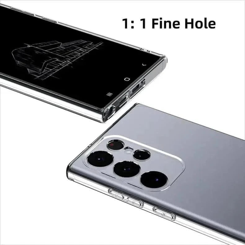 TPU Soft Clear Case for Samsung S23 Ultra Samsung S23 Ultra / Transparent - Ktusu