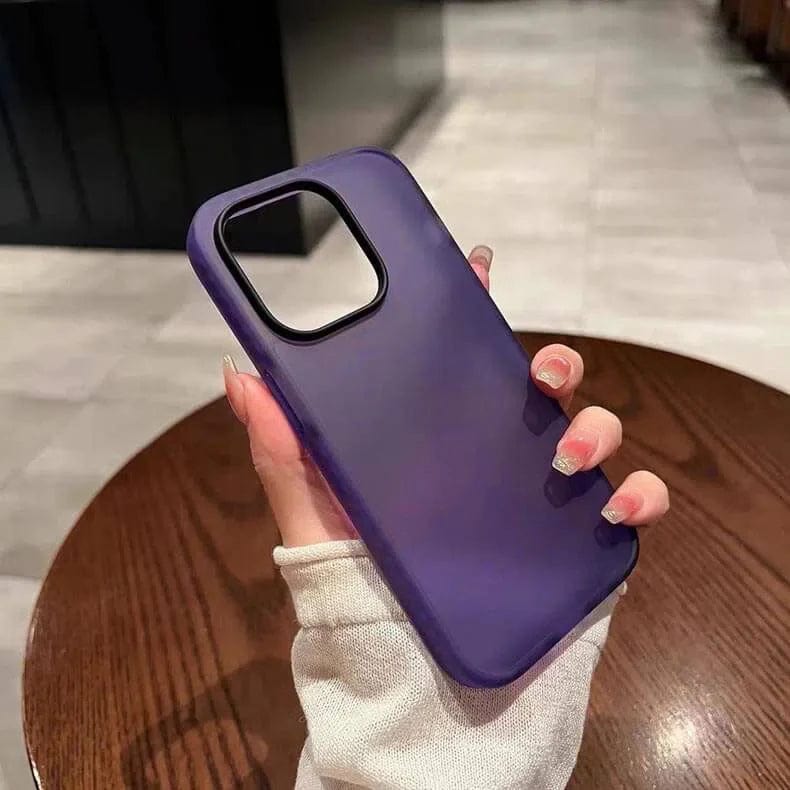 Translucent Matte Hard Ultra Strong Case for iPhone 15 - Ktusu