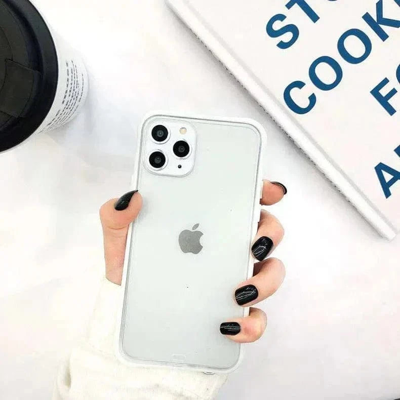 Transparent Matte Finish Hard Case for iPhone 14 Pro Max iPhone 14 Pro Max - Ktusu