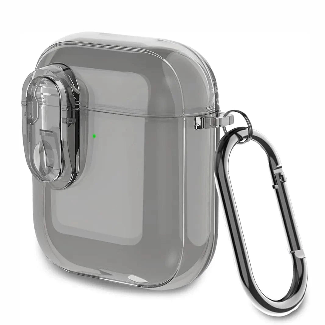 Transparent Soft TPU Lock Pattern Cover for Airpods 1 | 2 Airpods 1 | 2 / Transparent - Ktusu