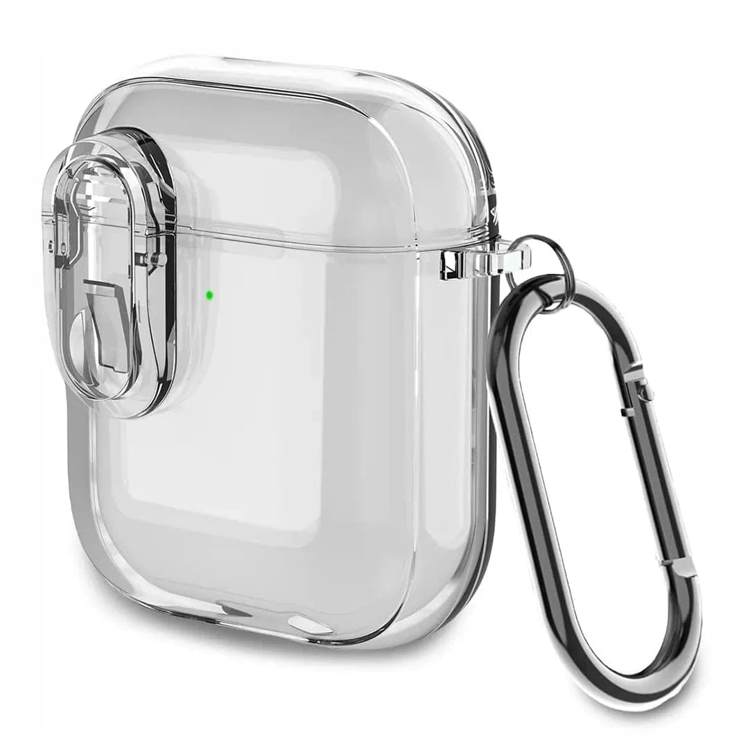 Transparent Soft TPU Lock Pattern Cover for Airpods 1 | 2 Airpods 1 | 2 / Transparent - Ktusu