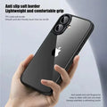 Ultra Crystal Clear Matte Frame Case for iPhone 14 Plus - Ktusu