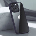 Ultra Crystal Clear Matte Frame Case for iPhone 14 Plus - Ktusu