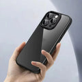 Ultra Crystal Clear Matte Frame Case for iPhone 14 Plus - Ktusu