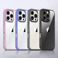 Ultra Crystal Clear Matte Frame Case for iPhone 14 Plus - Ktusu