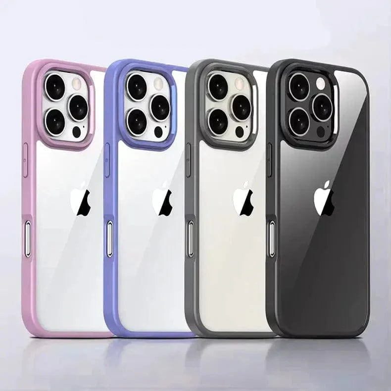 Ultra Crystal Clear Matte Frame Case for iPhone 14 Plus - Ktusu