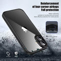 Ultra Crystal Clear Matte Frame Case for iPhone 14 Pro Max - Ktusu