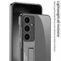 Ultra Hybrid Kickstand Hard Case for Samsung S24 Plus Samsung S24 Plus / Black - Ktusu