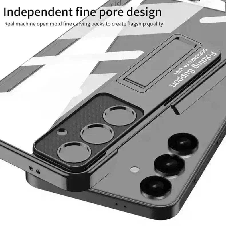 Ultra Hybrid Kickstand Hard Case for Samsung S24 Plus Samsung S24 Plus / Black - Ktusu