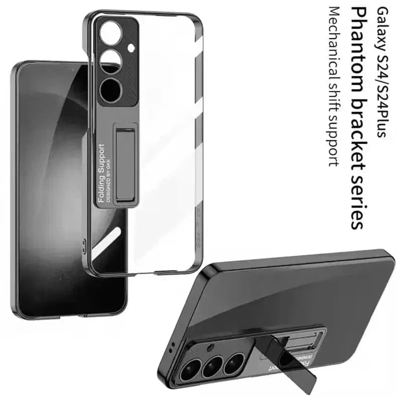 Ultra Hybrid Kickstand Hard Case for Samsung S24 Plus Samsung S24 Plus / Black - Ktusu