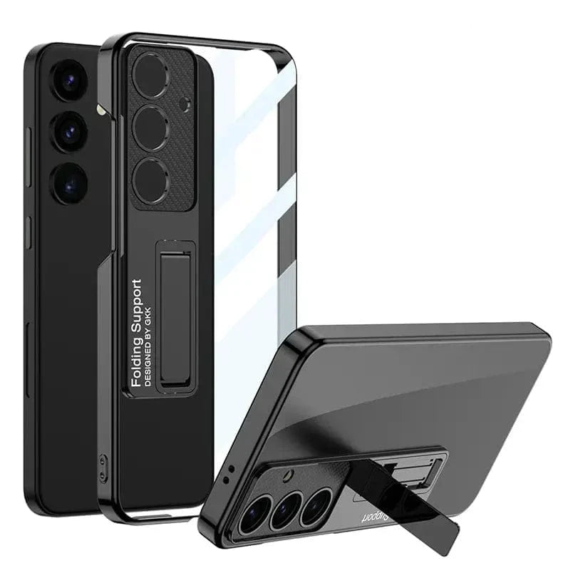 Ultra Hybrid Kickstand Hard Case for Samsung S24 Plus Samsung S24 Plus / Black - Ktusu