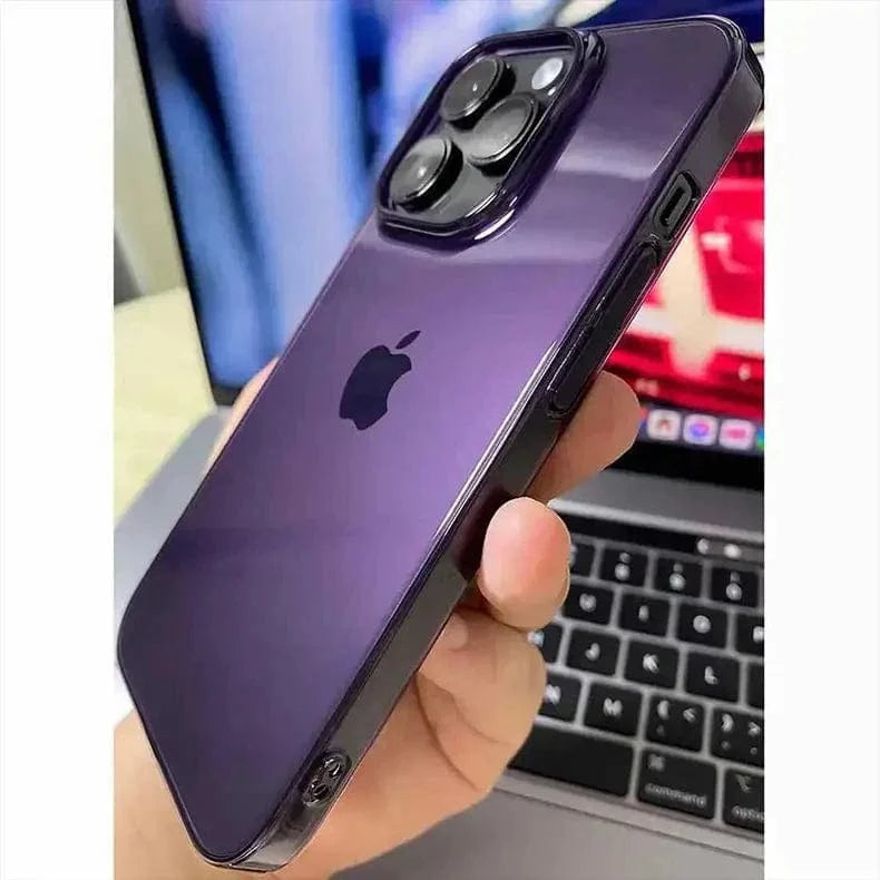 Ultra Slim Thin Crystal Clear Hard Case for iPhone 15 Plus - Ktusu