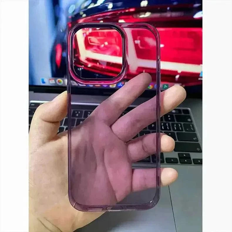 Ultra Slim Thin Crystal Clear Hard Case for iPhone 15 Plus - Ktusu