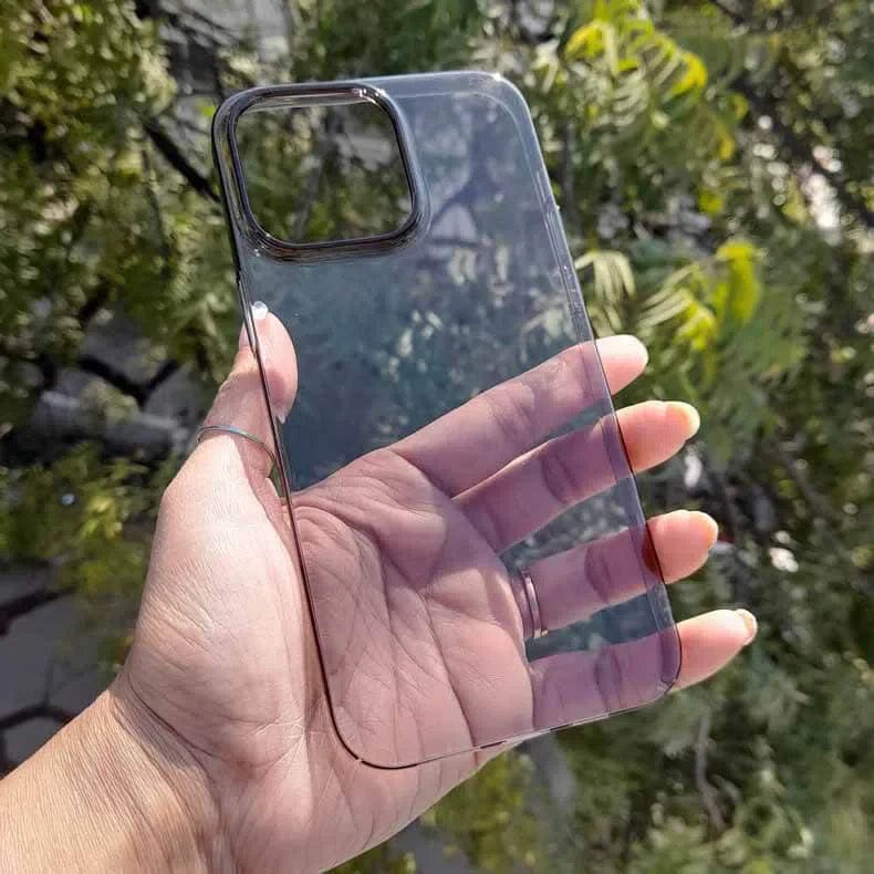 Ultra Slim Thin Crystal Clear Hard Case for iPhone 15 Plus - Ktusu