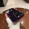 Ultra Slim Thin Transparent Magsafe Support Hard Case for iPhone 14 - Ktusu