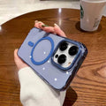 Ultra Slim Thin Transparent Magsafe Support Hard Case for iPhone 14 - Ktusu