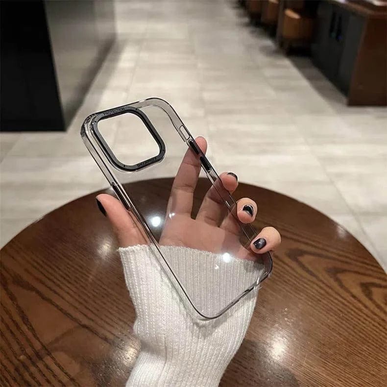 Ultra Slim Thin Transparent Magsafe Support Hard Case for iPhone 14 iPhone 14 / without magsafe / Smoke - Ktusu