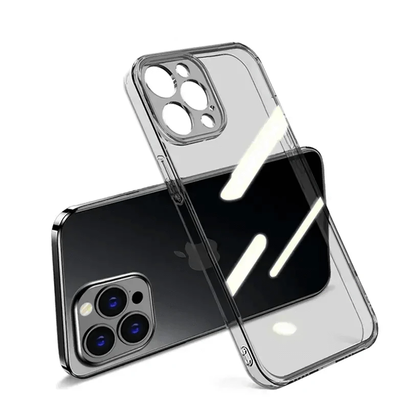 Ultra Thin Soft Silicone TPU Case for iPhone 14 Pro Max iPhone 14 Pro Max / Smoke - Ktusu