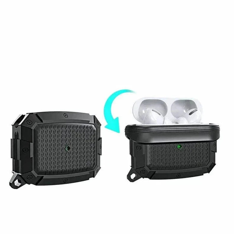 Ultra Tough Side Locks Silicone Soft Cover for Airpods Pro | Pro 2 - Ktusu