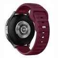Waterproof Grip Sports Silicone Strap for Smartwatch 22mm 22mm / wine - Ktusu