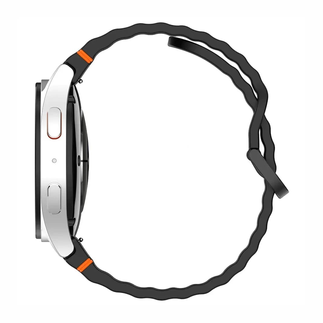 Wave Silicone Sport Band for Samsung Watch4 | 5 | 6 | 7 - Ktusu
