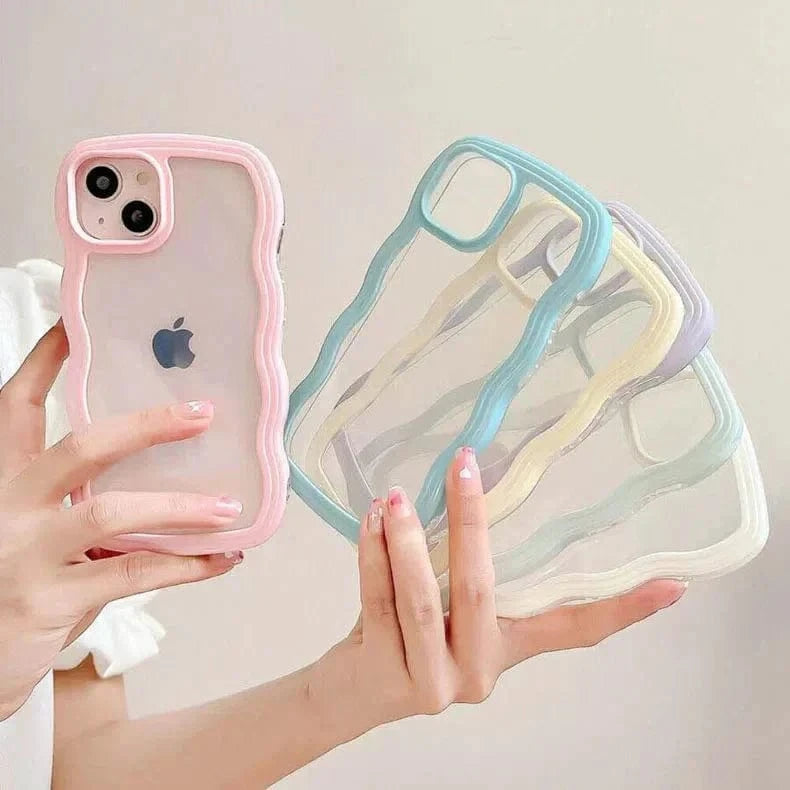 Wavy Edge Soft TPU Dual Layer Case for iPhone 11 - Ktusu