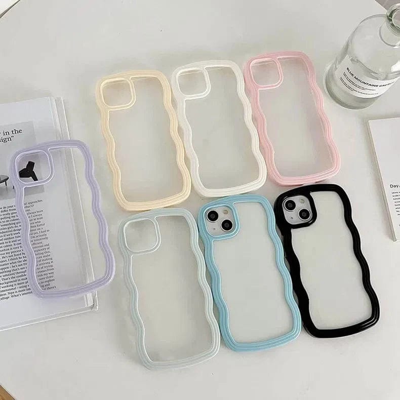 Wavy Edge Soft TPU Dual Layer Case for iPhone 11 - Ktusu