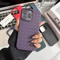 Weave Breathable Matte Soft Grid Case for iPhone 16 Plus iPhone 16 Plus / Black - Ktusu