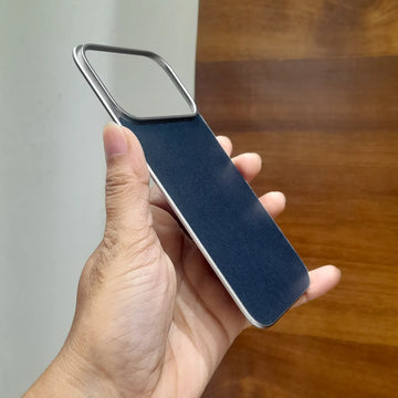 Cases & Covers Leather Texture Frameless Magnetic MagSafe Back Panel case for iPhone 17 Pro Max