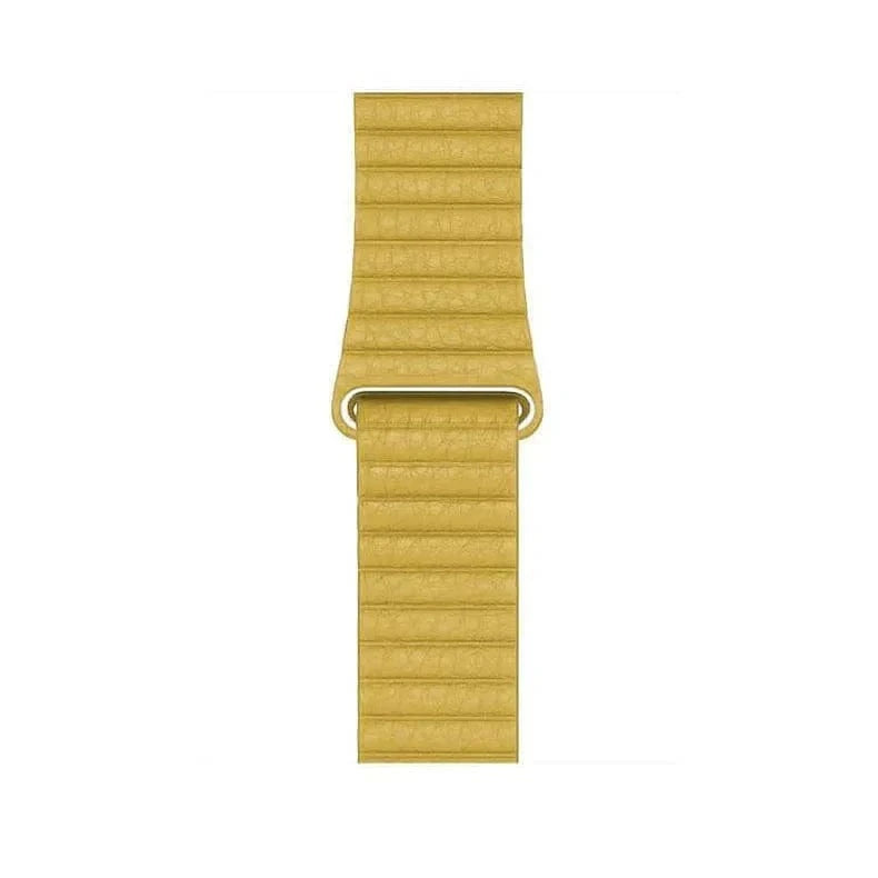 Leather Texture Magnetic Loop for Apple Watch 38 | 40 | 41 | 42mm S10