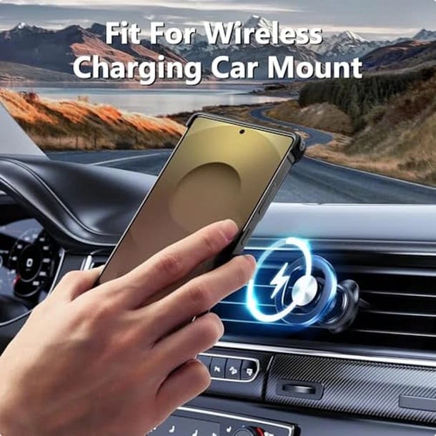 Cases & Covers Leather Texture Metal Kickstand Frameless MagSafe Case for Samsung S26 Ultra
