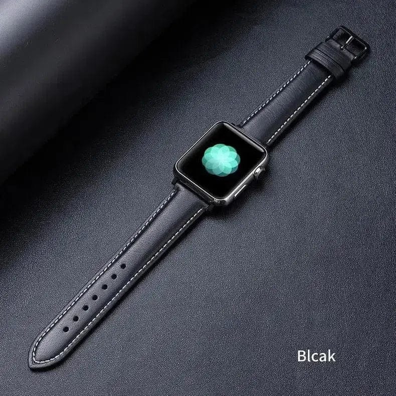 Watch Bands Leather Texture Retro Band for Apple Watch 38 | 40 | 41 | 42mm S10