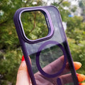 Cases & Covers for Lens Armor Clear Magnetic MagSafe Hard Phone Back Case for iPhone