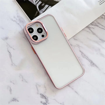 Lens Bracket Kickstand Function Hard Case for iPhone 15 Plus
