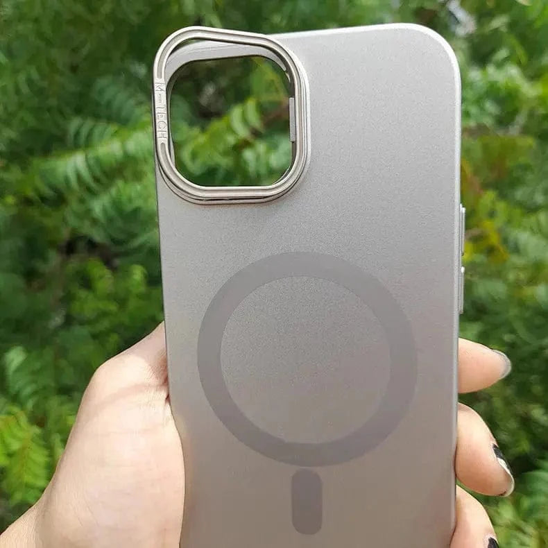 Lens Bracket Kickstand Function Magsafe Case for iPhone 15