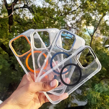 Cases & Covers Lens Protection Frame Magsafe Case for iPhone 16 Pro