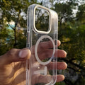 Cases & Covers for Lens Protection Frame MagSafe Phone Back Case for Apple iPhone