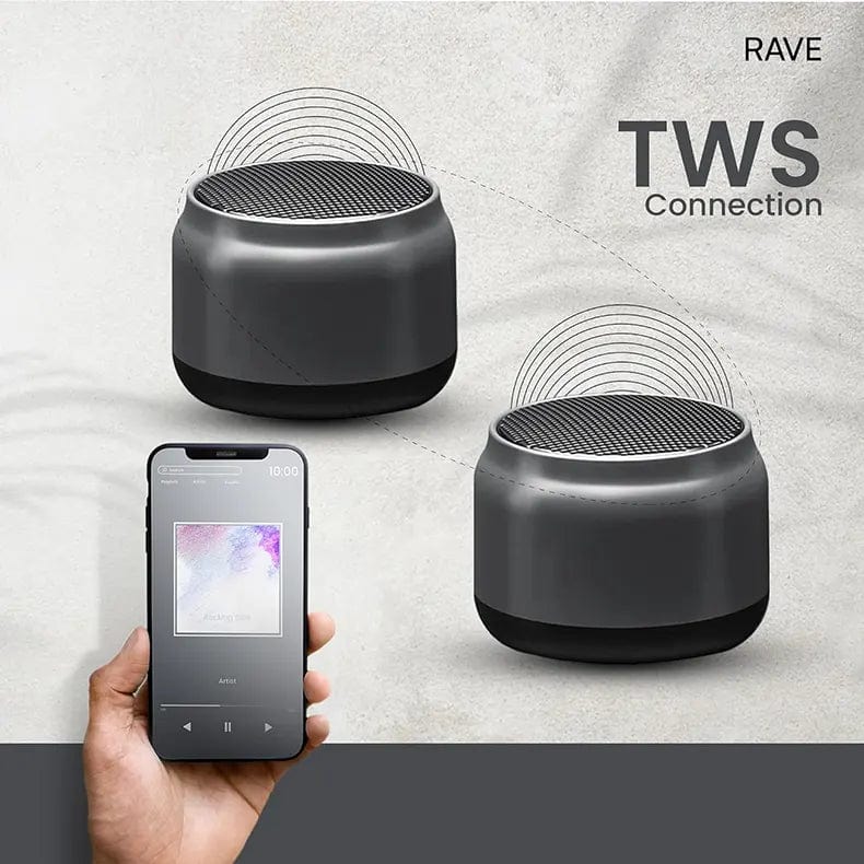 Light Weight HAPIPOLA Rave Bluetooth Speaker With Immersive Audio