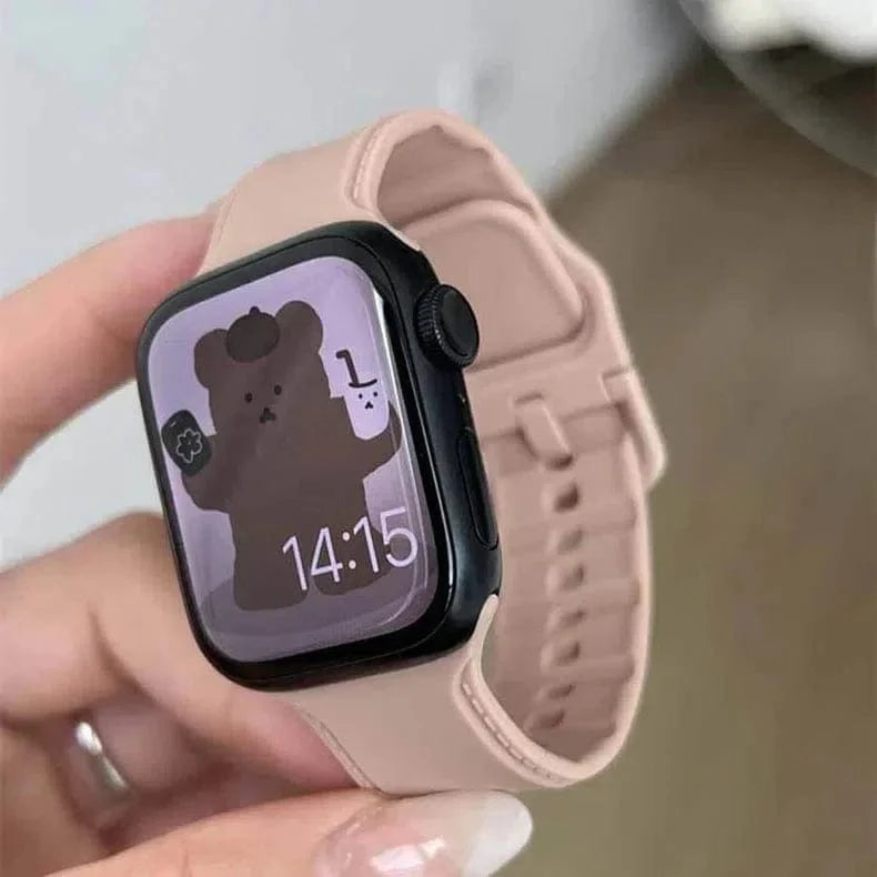 Lightweight Skin-friendly Silicone Band for Apple Watch 38 | 40 | 41 | 42mm S10
