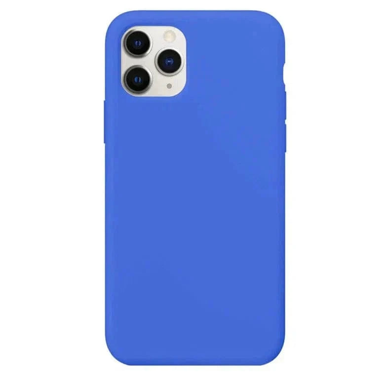 Liquid Silicone inner microfiber Case for iPhone 11
