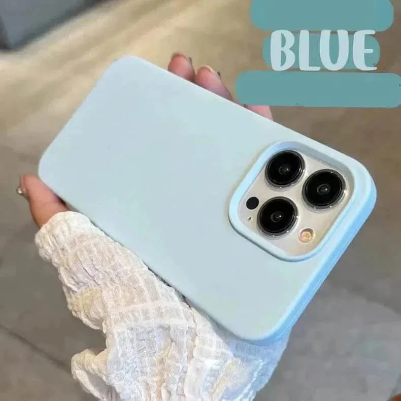 Liquid Silicone inner microfiber Case for iPhone 13 Pro Max
