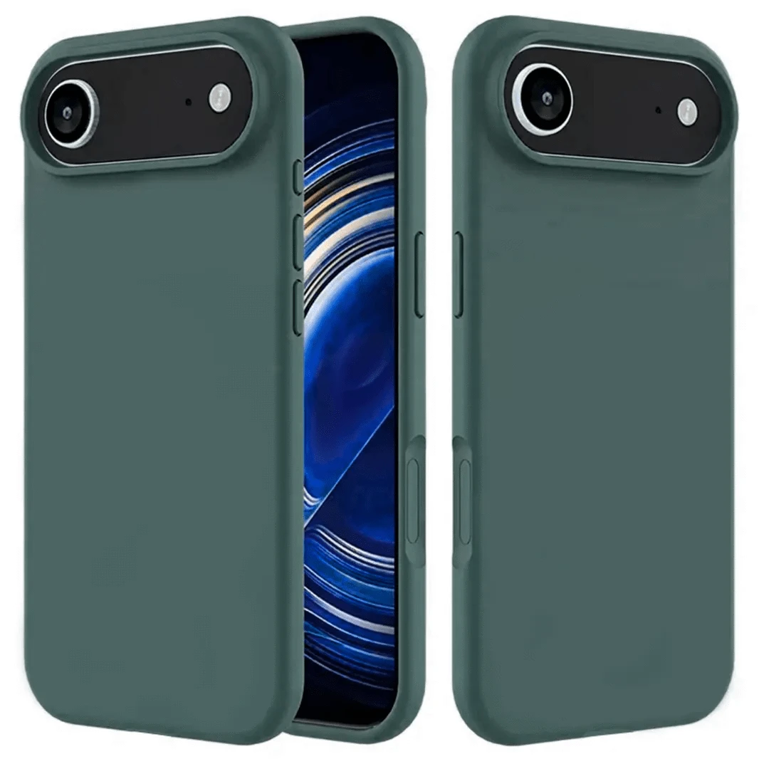 ktusu Generic Cases & Covers Liquid Silicone inner microfiber Case for iPhone 17 Air Dark Teal