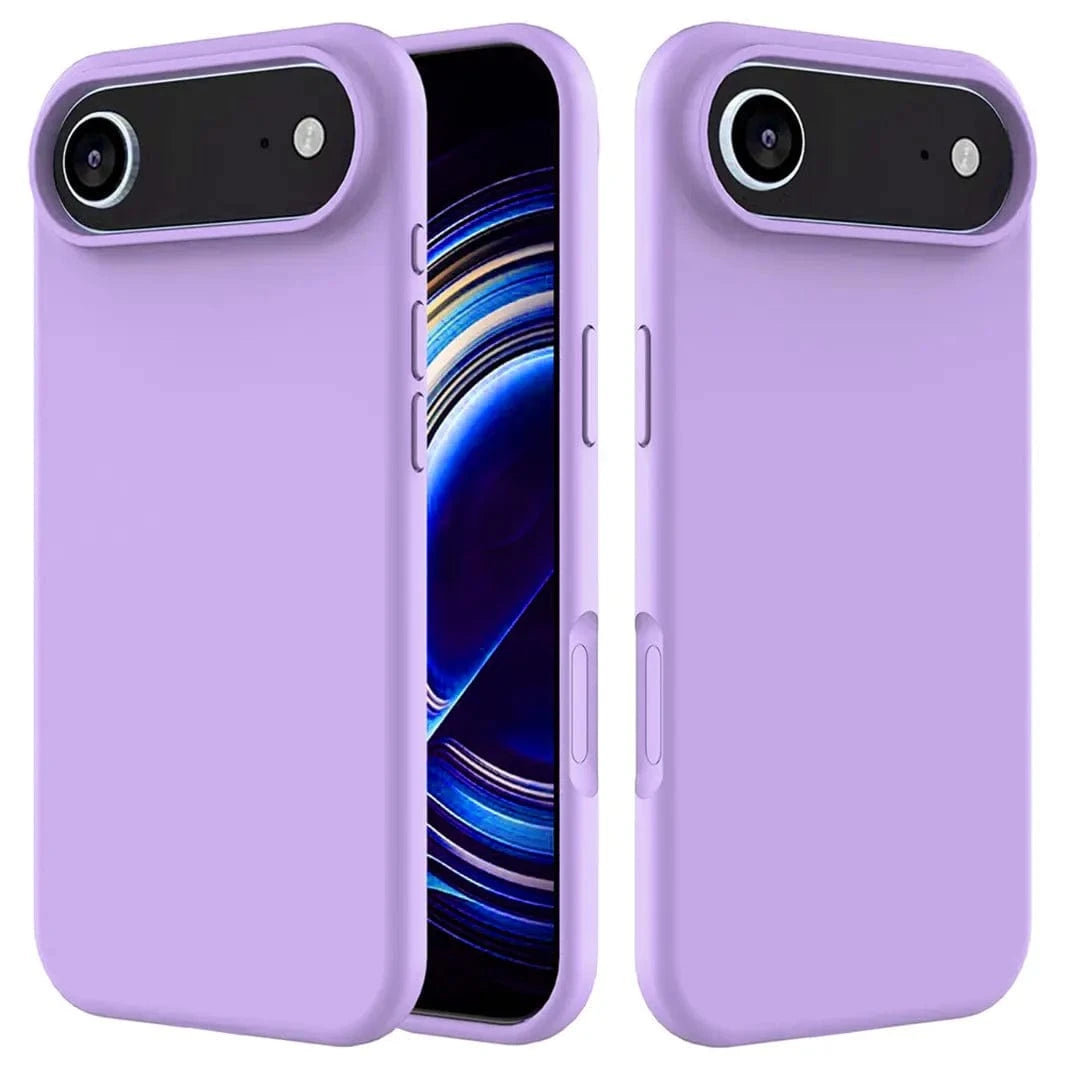 ktusu Generic Cases & Covers Liquid Silicone inner microfiber Case for iPhone 17 Air Lavender