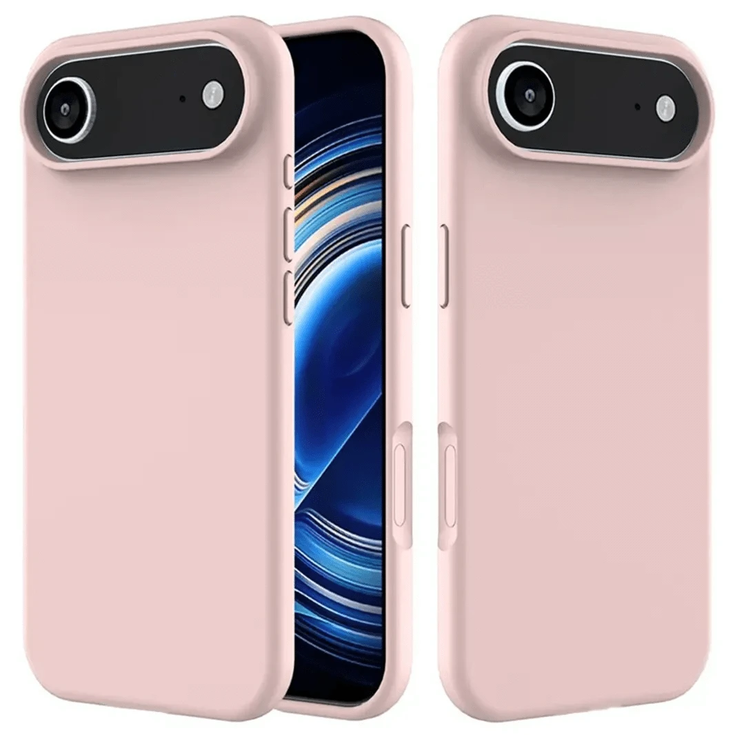 ktusu Generic Cases & Covers Liquid Silicone inner microfiber Case for iPhone 17 Air Peach