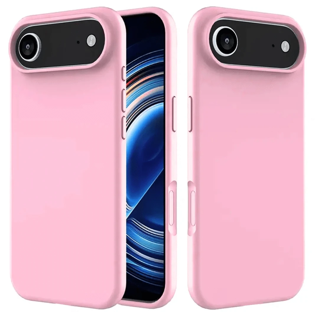 ktusu Generic Cases & Covers Liquid Silicone inner microfiber Case for iPhone 17 Air Pink