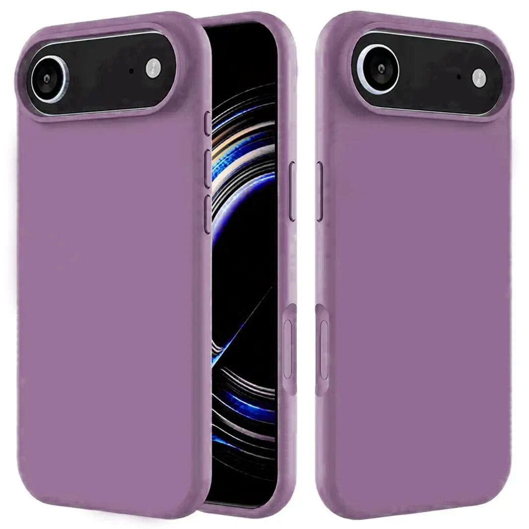ktusu Generic Cases & Covers Liquid Silicone inner microfiber Case for iPhone 17 Air Purple