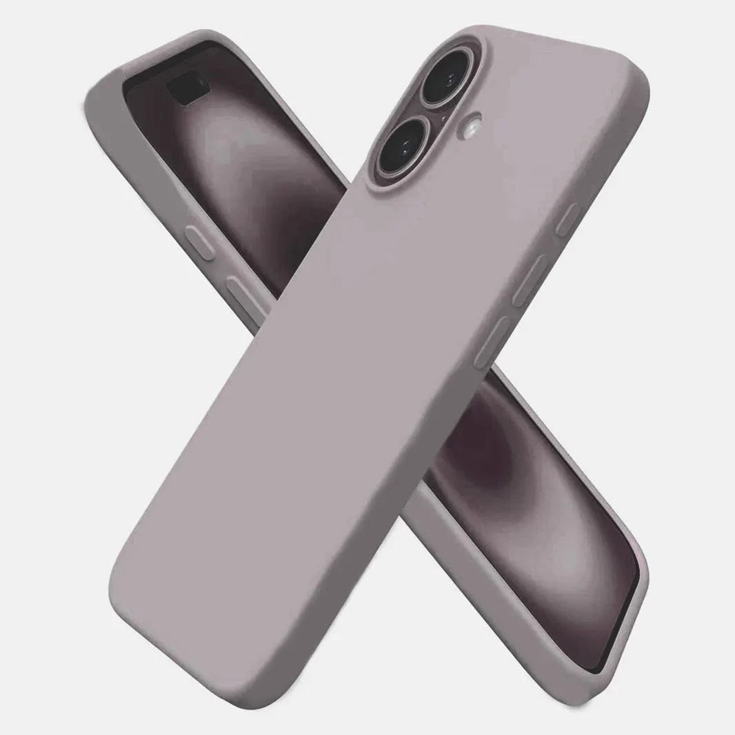 ktusu Generic Cases & Covers Liquid Silicone inner microfiber Case for iPhone 17 Graphite