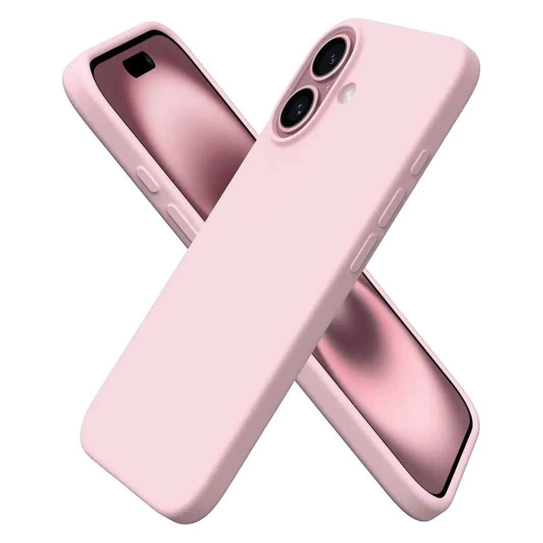 ktusu Generic Cases & Covers Liquid Silicone inner microfiber Case for iPhone 17 Peach